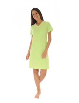 CHEMISE DE NUIT VERT GILIANE 