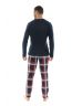 PYJAMA LONG HOMME BLEU PUNTO 129501200