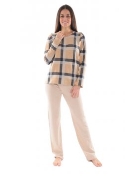 PYJAMA LONG BEIGE MILANO 619804300