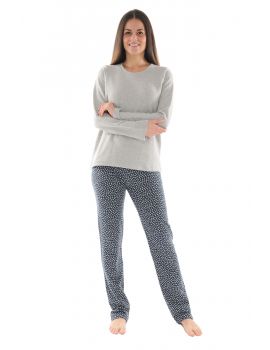 PYJAMA LONG GRIS MILANO