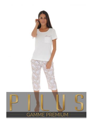 PYJAMA COURT ECRU ELLORIE 530159241