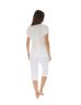 PYJAMA COURT BLANC ELEONORE 530079200