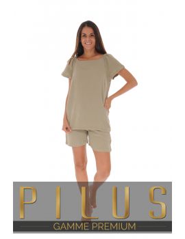 PYJAMA DETENTE COURT VERT EMY 530262500