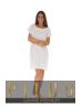 ROBE DETENTE COURTE BLANC EMY 530279200
