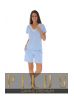 PYJAMA COURT BLEU ELISA 530031100