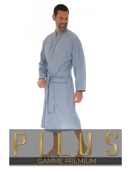 KIMONO LONG BLEU FAUSTIN 