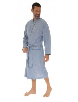 KIMONO LONG BLEU FAUSTIN 