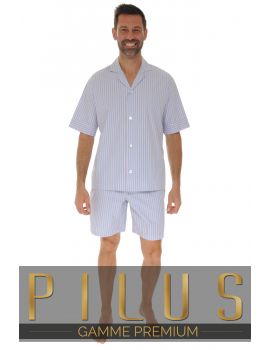 PYJAMA TAILLEUR BLEU FARELL 