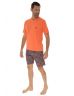 PYJAMA COL V ORANGE HYDAS 220366112