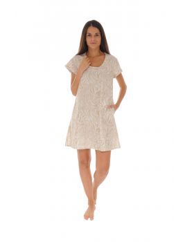 ROBE COURTE BEIGE GEORGINA 620614300