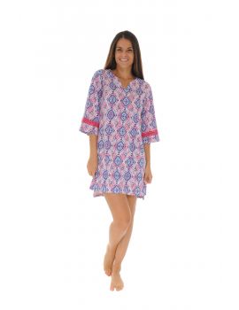 ROBE D'ETE COURTE ROSE GEDELISE 620533800