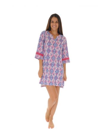 ROBE D'ETE COURTE ROSE GEDELISE 620533800