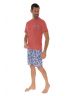 PYJAMA COL V MARRON HUGH 220424113