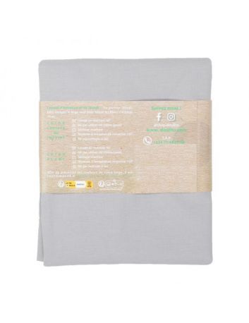 Taie de traversin Doulito - 43x185 cm - Made in France - Coton