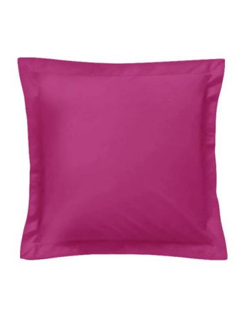 Taie d'oreiller carrée - 65 x 65 cm - 57 fils - 100% coton - France