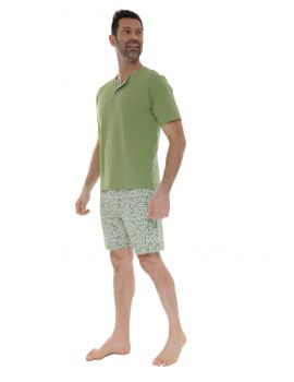 PYJAMA COURT VERT MARVIN