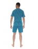 PYJAMA COURT BLEU MATIA