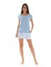 PYJAMA COURT BLEU NINETTE