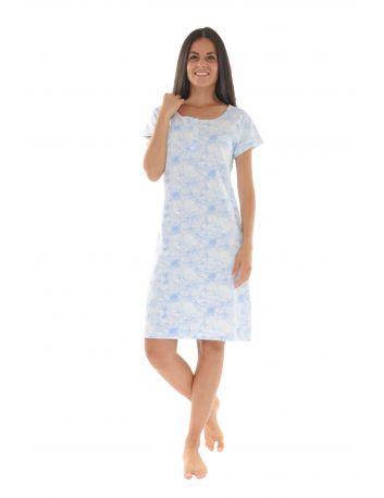 CHEMISE DE NUIT BLEU NINETTE