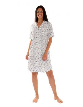 CHEMISE DE NUIT BLANC NELLA