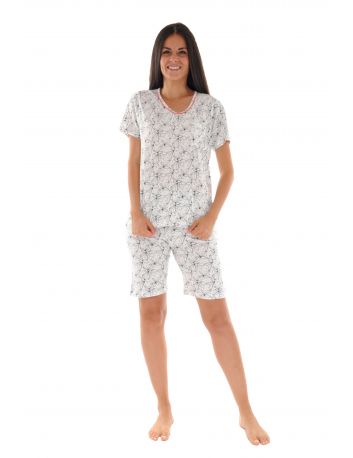 PYJAMA COURT BLANC NELLA