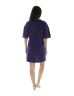 ROBE D'ETE COURTE BLEU NICOLETTE