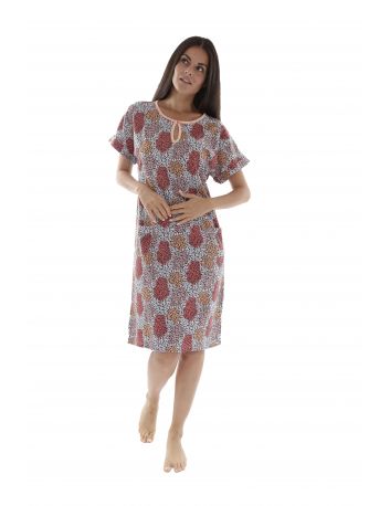 ROBE D'ETE LONGUE ROSE NADYA