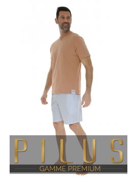 PYJAMA COURT MARRON OZAN