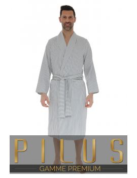 ROBE DE CHAMBRE GRIS OLEAS