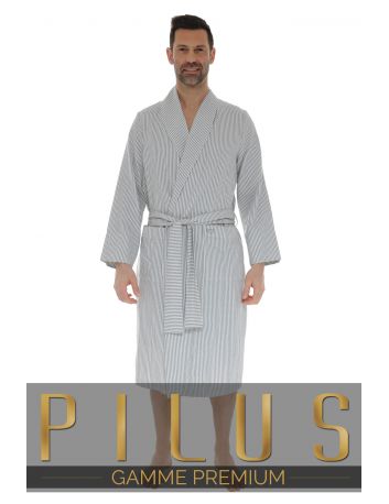 ROBE DE CHAMBRE GRIS OLEAS