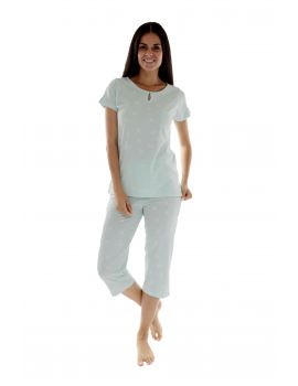 PYJAMA COURT VERT NEREA