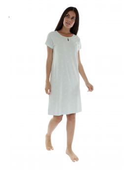 CHEMISE DE NUIT VERT NEREA