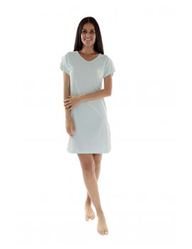 CHEMISE DE NUIT VERT NEREA