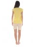 PYJAMA COURT JAUNE NAELLE