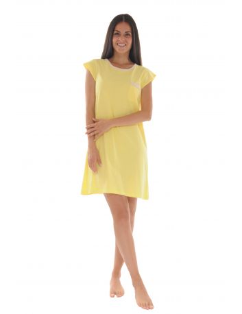 CHEMISE DE NUIT JAUNE NAELLE