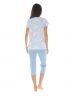 PYJAMA COURT BLEU NINETTE