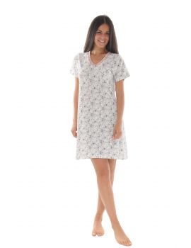 CHEMISE DE NUIT BLANC NELLA
