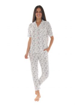 PYJAMA COURT BLANC NELLA