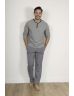 PYJAMA LONG HOMME GRIS TARANTO