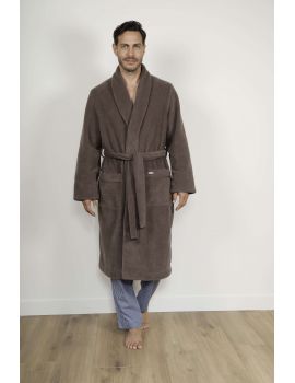 ROBE DE CHAMBRE MARRON ALASKA
