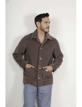 VESTE D'INTERIEUR MARRON ALASKA