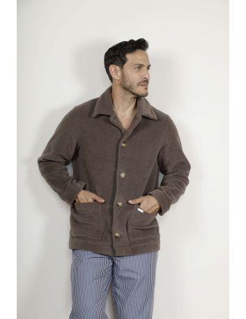 VESTE D'INTERIEUR MARRON ALASKA