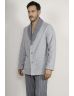VESTE COL CHALE GRIS TARANTO