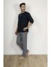 PYJAMA LONG HOMME BLEU TEOPHILE