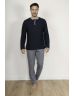 PYJAMA LONG HOMME BLEU TEOPHILE