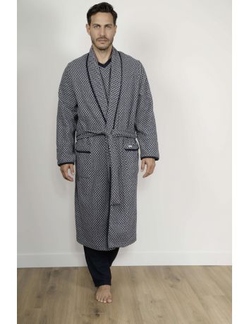 ROBE DE CHAMBRE BLEU TEOPHILE