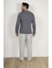 PYJAMA LONG HOMME GRIS TONNY