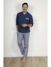 PYJAMA LONG HOMME BLEU TODD