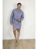 CHEMISE DE NUIT BLEU TODD