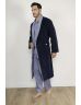 ROBE DE CHAMBRE BLEU TODD